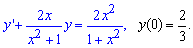 задача Коши, неоднородное дифференциальное уравнение